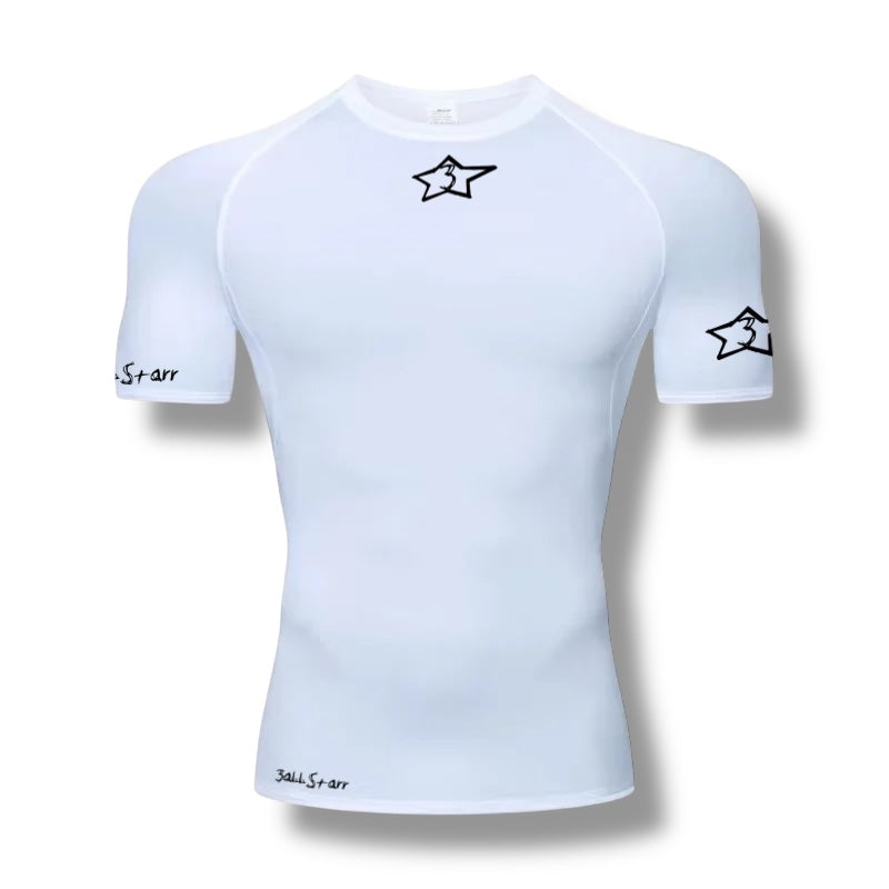 Game Day Compression T-shirt - WHITE