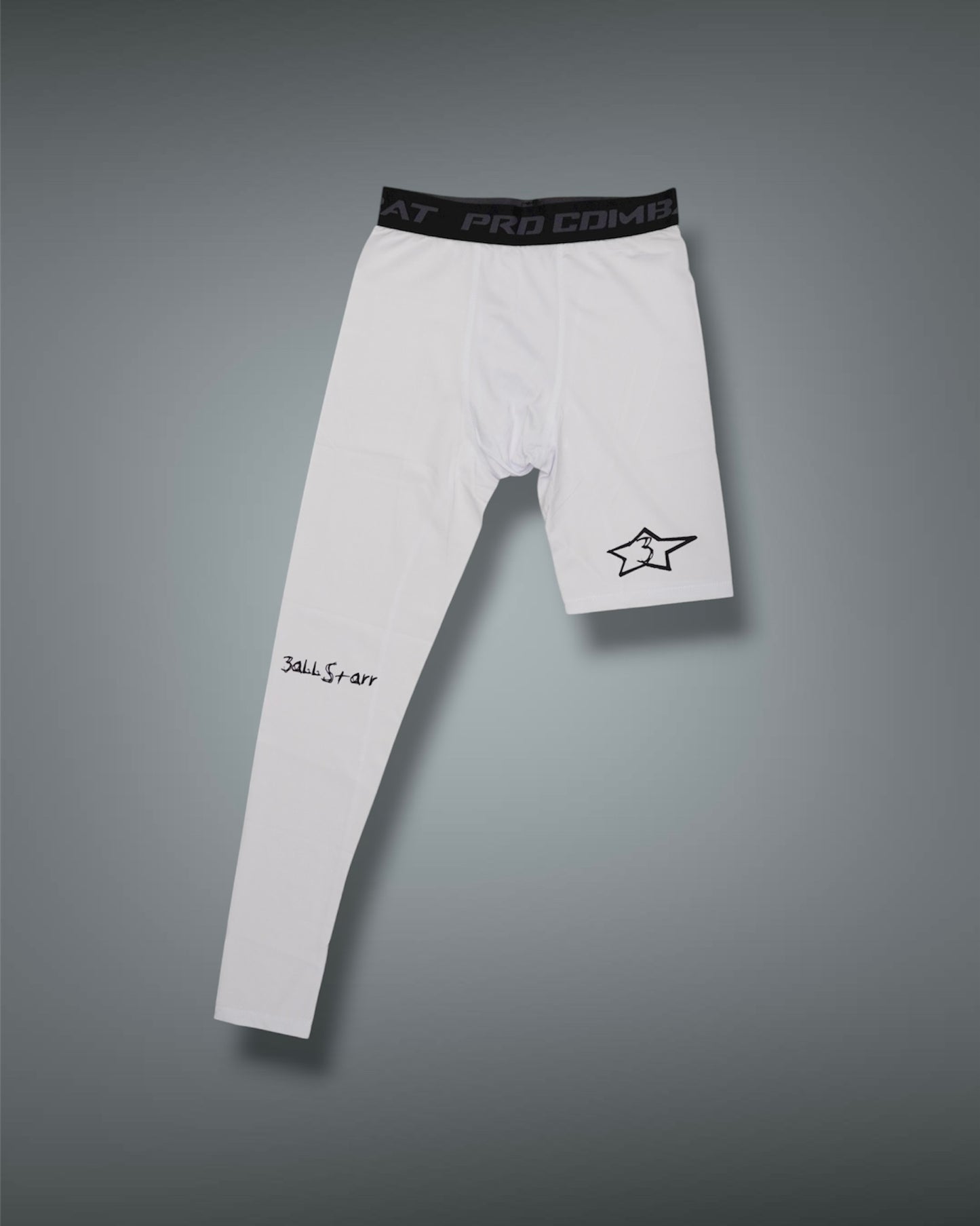 One Leg 3/4 Compression Shorts