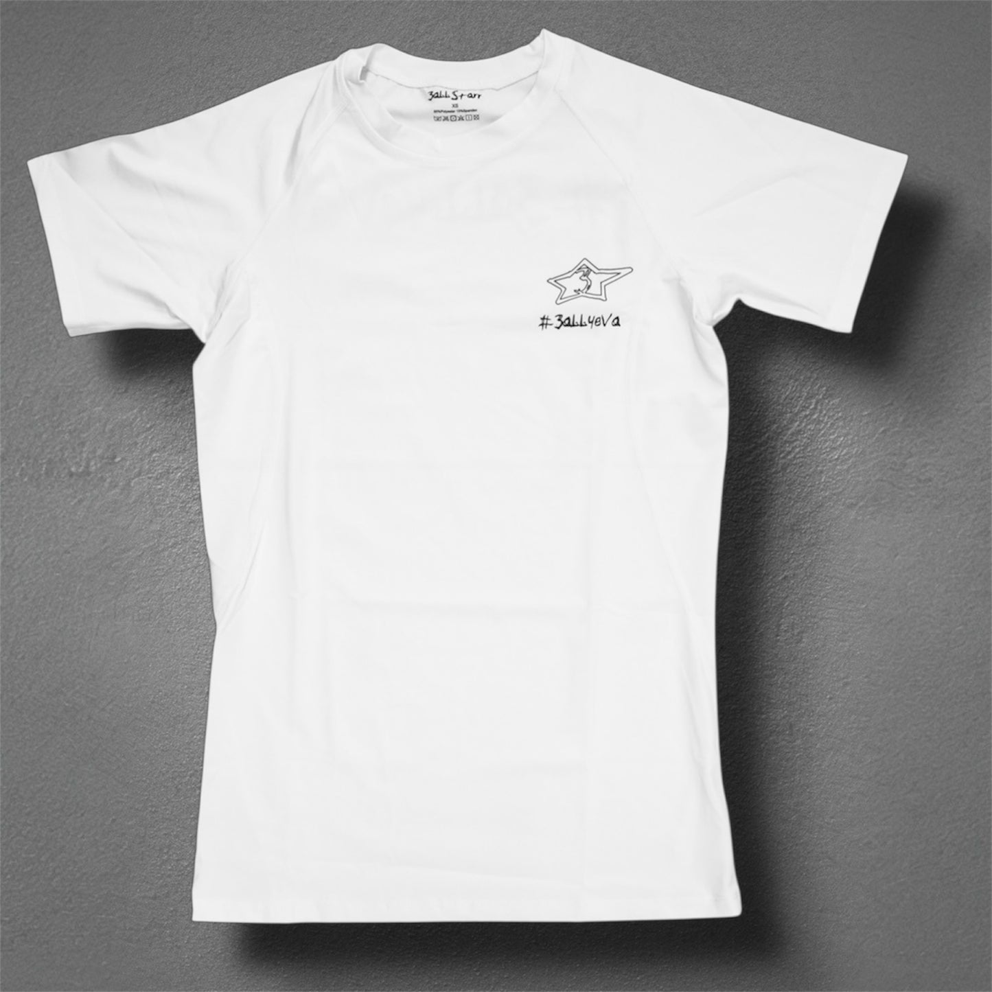 #3ALL4EVA Training Day Compression Shirt - white