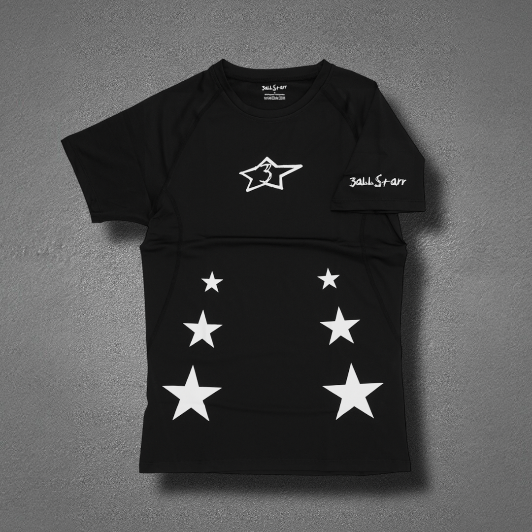 3allStarr ELITE Compression Shirt - black