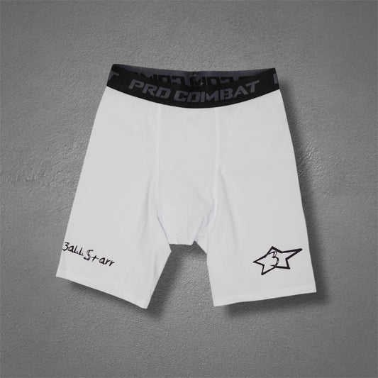 Compression Shorts - white