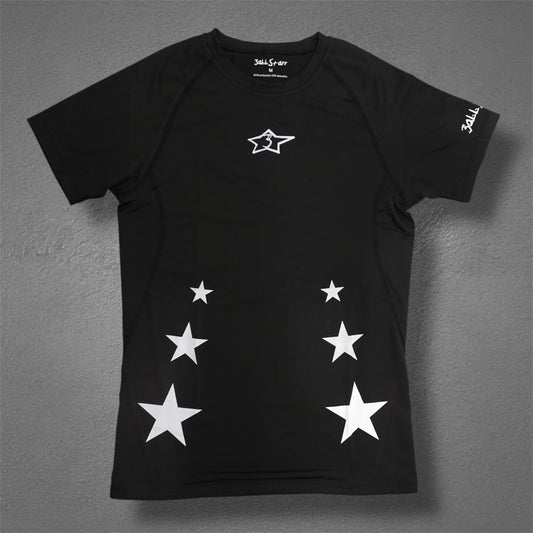 3allStarr ELITE Compression Shirt - black