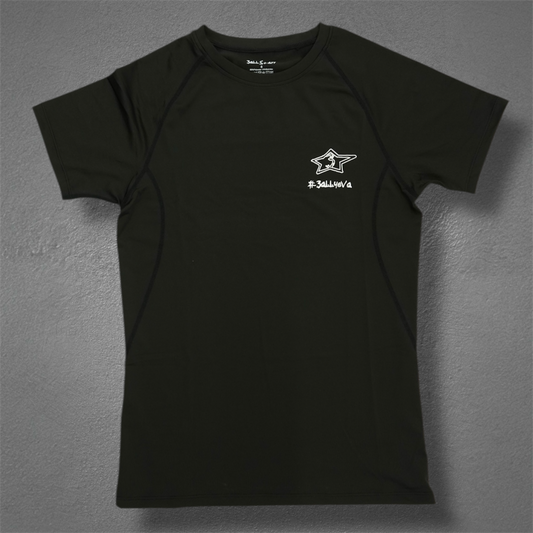 #3ALL4EVA Training Day Compression Shirt - black