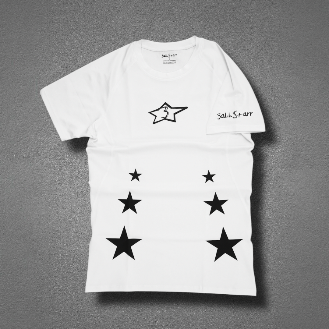 3allStarr ELITE Compression Shirt - white